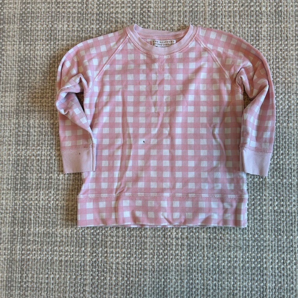 4T EUC pink Cassidy Crewneck